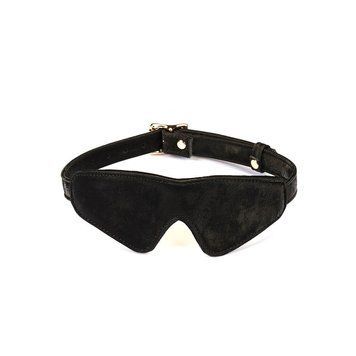 Маска на глаза Liebe Seele Boudoir Amor Blindfold Black SX1666 фото