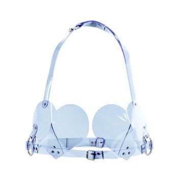 Лиф Сердце Feral Feelings - Hearts Bra Trasparent SO9309 фото