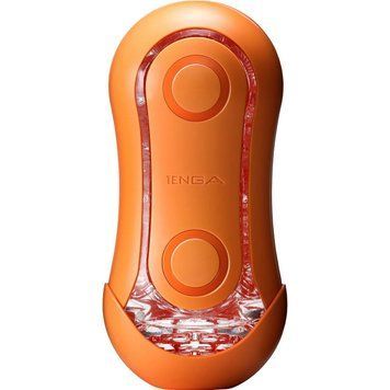 Мастурбатор Tenga Flip Orb &mdash; Sunset Orange, с изменяемым сжатием, со стимулирующими шариками внутри SX1331 фото
