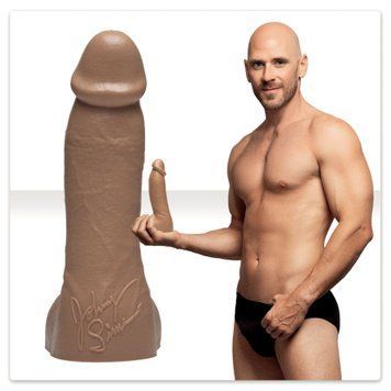 Фаллоимитатор Fleshlight Guys: Johnny Sins Dildo, по слепку пениса, лысый из Браззерс SO5515 фото