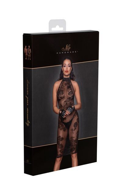 Сукня Noir Handmade F240 Midi tulle dress with velvet straps, XL SX0142 фото