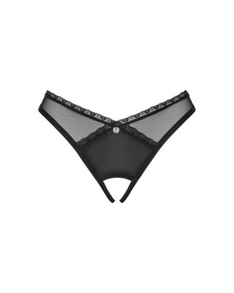 Трусики с доступом Obsessive Latinesa crotchless thong XS/S Новинка SO9783 фото