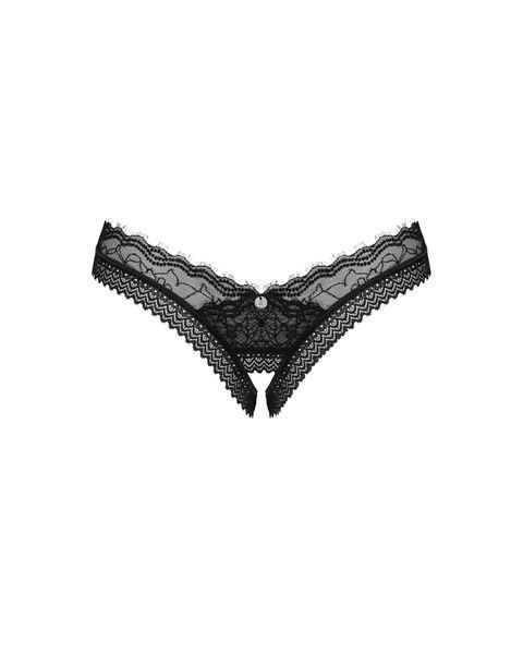 Трусики Obsessive Medilla crotchless thong M/L SO9062 фото