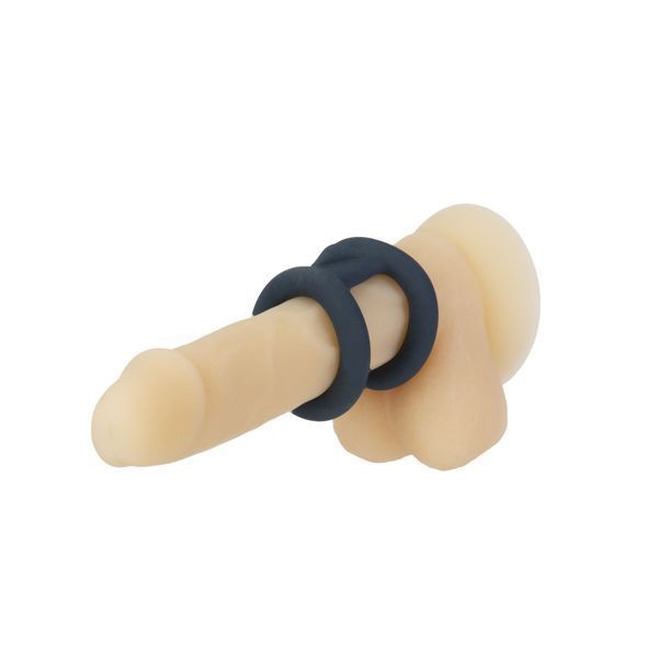 Двойное эрекционное кольцо LUX Active &ndash; Tug &ndash; Versatile Silicone Cock Ring SO5574 фото
