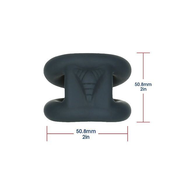 Двойное эрекционное кольцо LUX Active &ndash; Tug &ndash; Versatile Silicone Cock Ring SO5574 фото