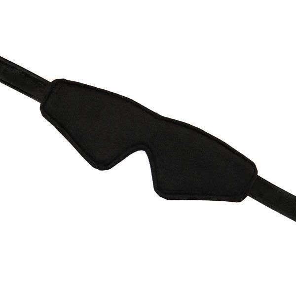 Маска на глаза Liebe Seele Boudoir Amor Blindfold Black SX1666 фото