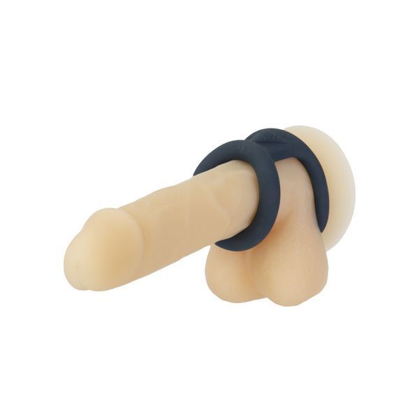 Двойное эрекционное кольцо LUX Active &ndash; Tug &ndash; Versatile Silicone Cock Ring SO5574 фото
