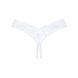 Кружевные танга Obsessive Heavenlly crotchless thong XS/S, с доступом SO8188 фото 6