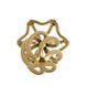 Анальная пробка LOCKINK SEVANDA Hollow Spiral Golden Metal Anal Plug - M size SX0883 фото 7