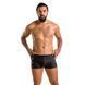 Мужские кожаные боксеры с заклепками Passion 048 SHORT DAVID L/XL Black SO7615 фото 3