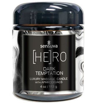 Массажная свеча Sensuva [HE]RO Dark Temptation Massage&nbsp;Oil&nbsp;Candle&nbsp;113г SX2600 фото