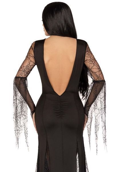 Костюм Мортиши Аддамс Leg Avenue Sexy Spooky Morticia L SO9217 фото