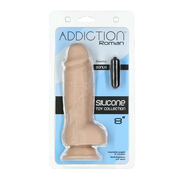 Реалистичный фаллоимитатор ADDICTION Roman 8&Prime; Girthy Dong, длина 22 см, диаметр 6 см SO6852 фото