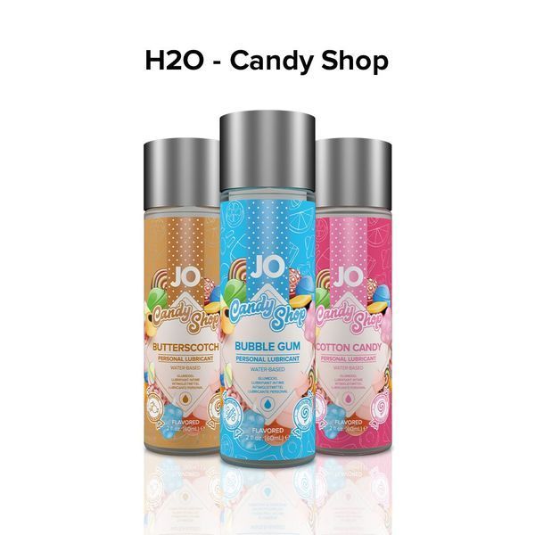 Лубрикант на водной основе JO H2O &mdash; Candy Shop &mdash; Bubblegum (60 мл) без сахара и парабенов SO2619 фото