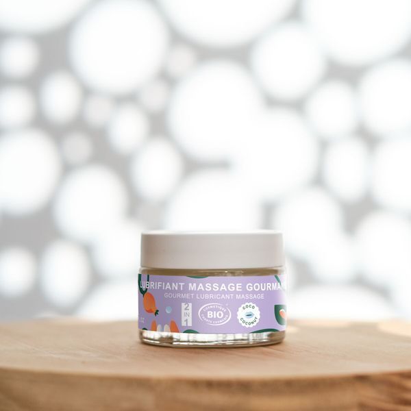 Массажное масло-лубрикант с ароматом и вкусом кокоса Goliate Couple Gourmand Coco 50 мл SX3010 фото