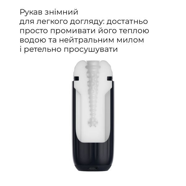 Интерактивный смарт-мастурбатор с вибрацией и посасыванием Svakom Sam Neo 2 SX0725 фото