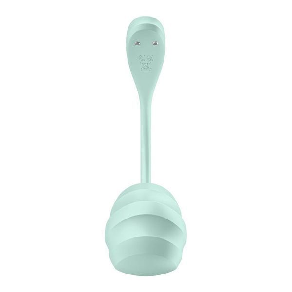 Смарт-виброяйцо Satisfyer Smooth Petal Connect App Mint SX0666 фото
