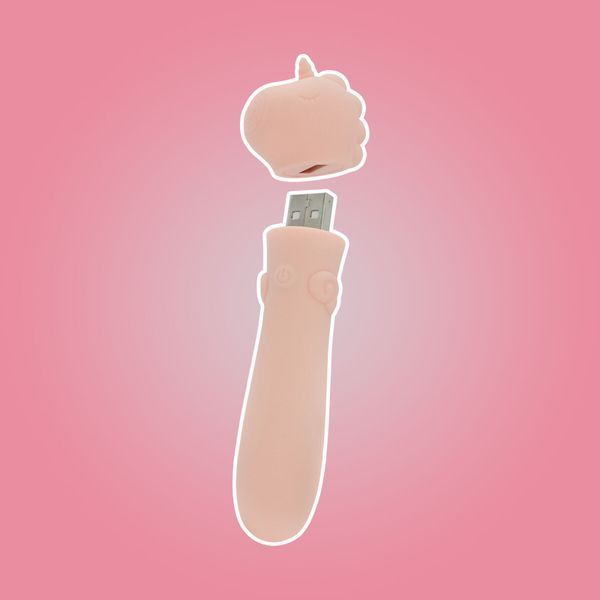 Вибратор-единорожка Unihorn USB Bullet &ndash; Heart Throb, вибропуля, USB-зарядка, 10 режимов SX2866 фото