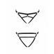 Трусики-стринги из стреп Passion Exclusive KELIS THONG L/XL, black PS27504 фото 5