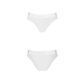 Трусики з прозорою вставкою Passion PS002 PANTIES L, white SO4195 фото 4
