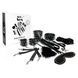 BDSM-набор Art of Sex &ndash; Spikes BDSM Set Leather, 10 предметов, черный, натуральная кожа SO7140 фото 4