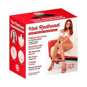Надувная кукла Candy Dolls Hot Redhead SX2159 фото