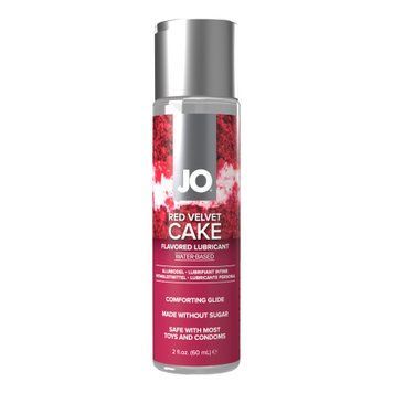 Смазка на водной основе JO Red Velvet Cake (60 мл), без сахара, растительный глицерин SO3387 фото