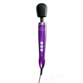 Вибромассажер DOXY Die Cast Purple, очень мощный, питание 220В, металлический корпус SO1425 фото