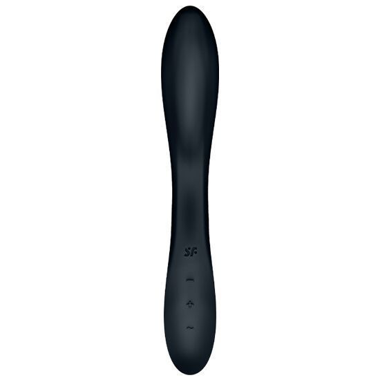 Вібратор із перлинною стимуляцією точки G Satisfyer Rrrolling Explosion Black SO6074 фото