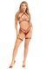 Портупея та гартери Leg Avenue Vegan Leather Harness Top and Garter M SX1713 фото 6