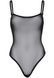 Эротическое боди Leg Avenue Cami bodysuit with thong Black XL, на бретелях SO9168 фото 3