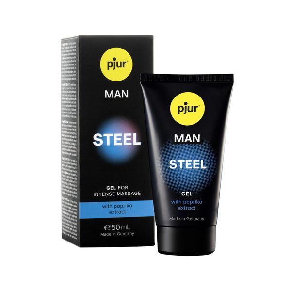 Гель-стимулятор для пениса pjur MAN Steel Gel 50 мл, с экстрактом паприки и ментолом PJ12910 фото