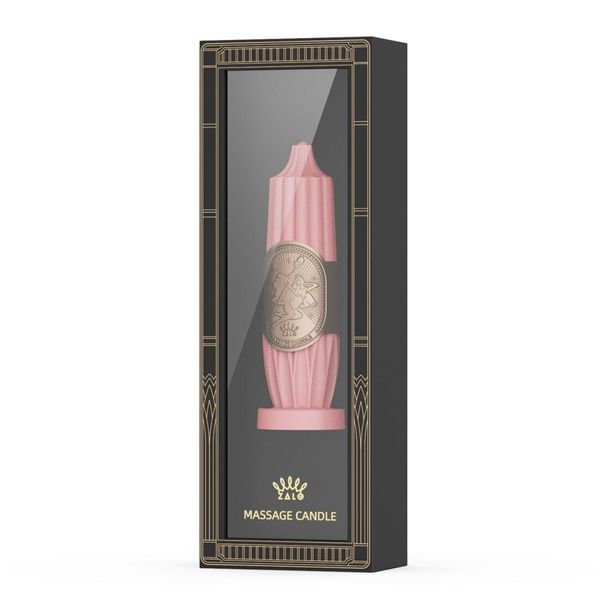 Розкішна масажна свічка Zalo Massage Candle Pink SO8232 фото