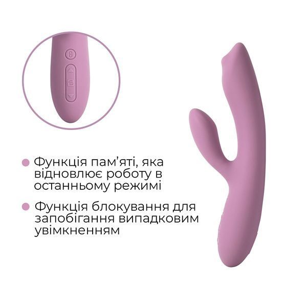 Смарт вибратор-кролик с жемчужной стимуляцией точки G Svakom Trysta Neo SX0726 фото