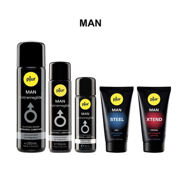 Гель-стимулятор для пениса pjur MAN Steel Gel 50 мл, с экстрактом паприки и ментолом PJ12910 фото