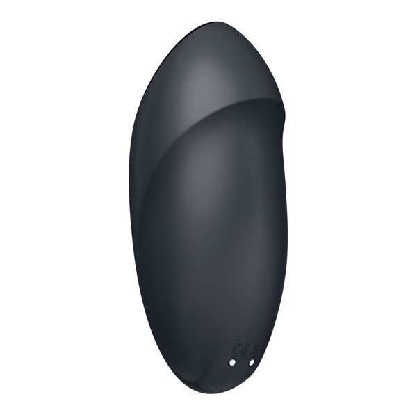 Вибростимулятор-пульсатор Satisfyer Tap & Climax 1 Grey, эффект постукивания пальцем, 2 мотора SX0567 фото