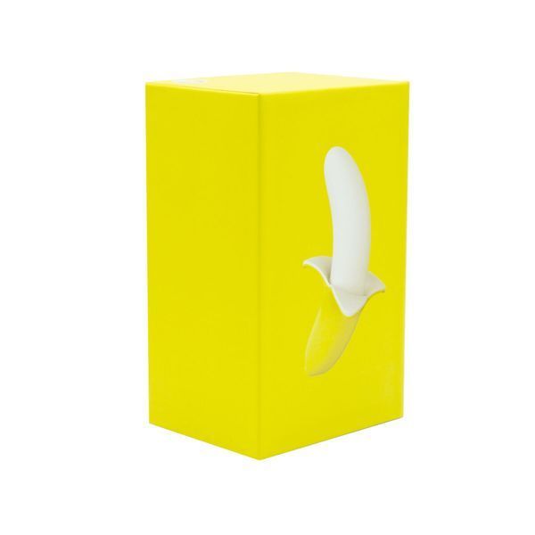 Вібратор-банан Banana Bliss Mini Silicone Vibrator, вагінально-кліторальна стимуляція, 10 режимів SX2601 фото