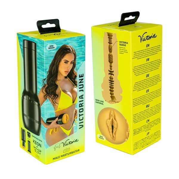 Мастурбатор Kiiroo Feel Victoria June PBC совместим с PowerBlow и Keon SX1235 фото