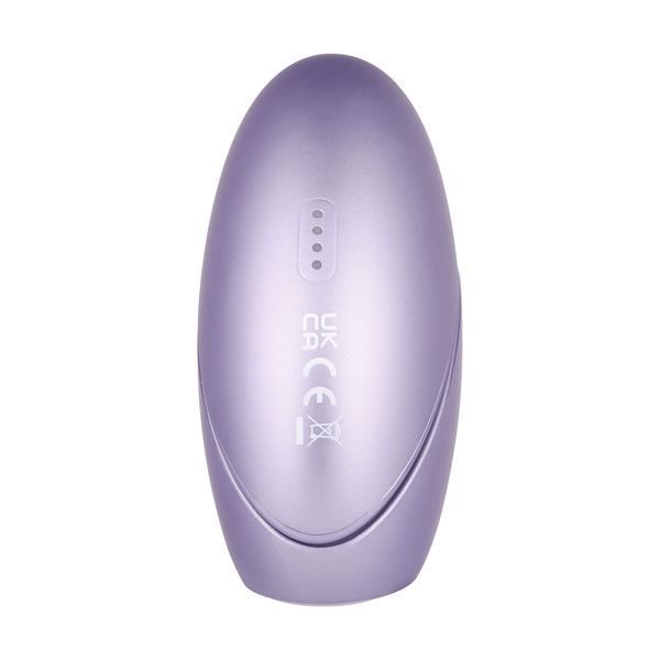 Вакуумний кліторальний смарт-стимулятор Svakom Pulse Galaxie Metal Lilac, проєктор зоряного неба SO9679 фото