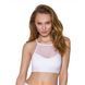 Спортивный топ с прозрачной вставкой Passion PS006 TOP XL, white SO4246 фото 1