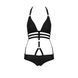 Боди монокини под латекс Passion Exclusive LAMIS BODY L/XL, black PS24801 фото 5