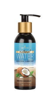 Змазка на водній основі Sensuva Natural Water-Based Exotic Coconut (125 мл) без гліцерину і парабенів SO4947 фото