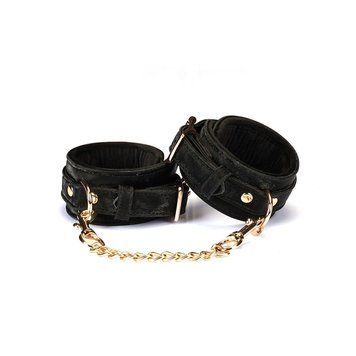 Наручники Liebe Seele Boudoir Amor Wrist Cuffs Black SX1669 фото