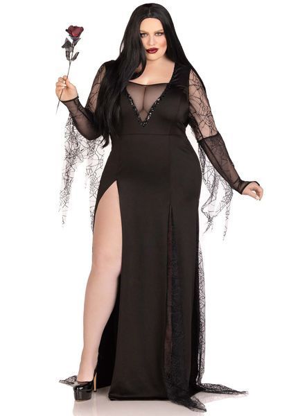 Костюм Мортиши Аддамс Leg Avenue Sexy Spooky Morticia 3X&ndash;4X SO9219 фото