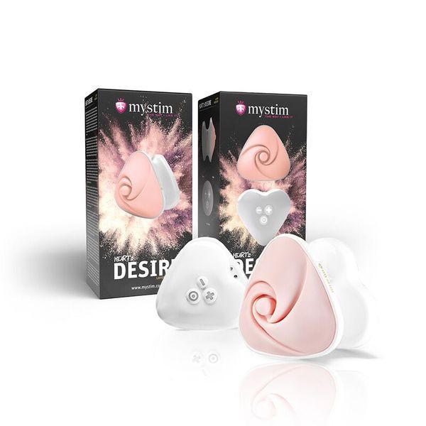 Вибратор для клитора Mystim Heart&acute;s Desire White, 8 режимов, очень мощный SO8141 фото