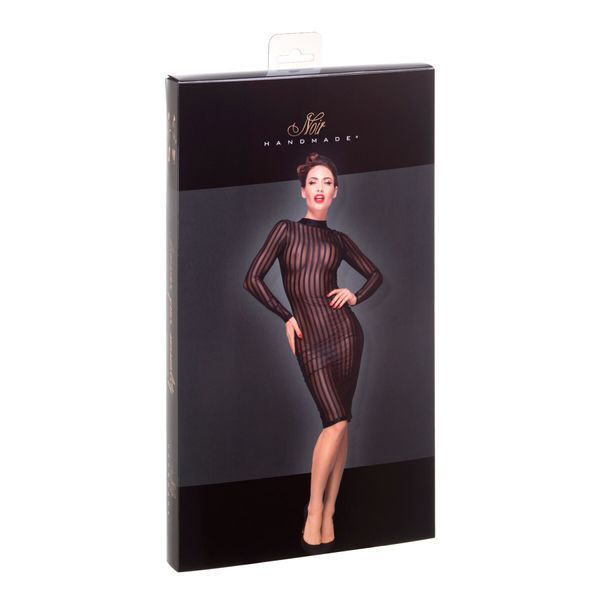Сукня з мокрим ефектом Noir Handmade F182 Classic dress made of elastic tulle, S SX0047 фото