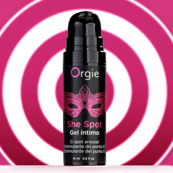 Гель для стимуляции точки G Orgie She Spot Intimate Gel, 15 мл, тепло-холод, эффект вибрации SX1552 фото
