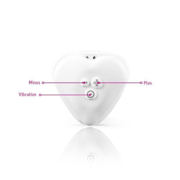 Вибратор для клитора Mystim Heart&acute;s Desire White, 8 режимов, очень мощный SO8141 фото