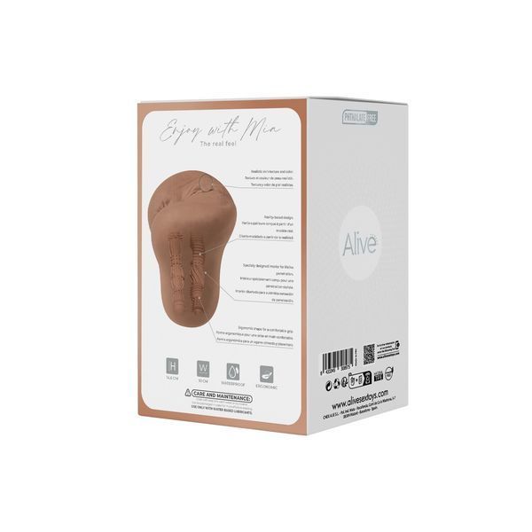 Мастурбатор Alive Mia Super Realistic Masturbator XL Caramel SX1707 фото