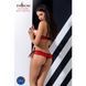 Комплект белья Passion Exclusive CHERRY SET OpenBra XXL/XXXL, red, открытый лиф, трусики-юбочка PS25509 фото 4